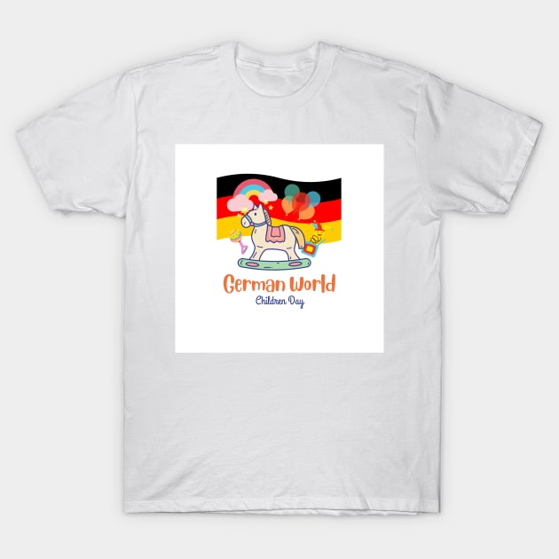 Children Day Of Germany T-Shirt by Alsprey31_designmarket